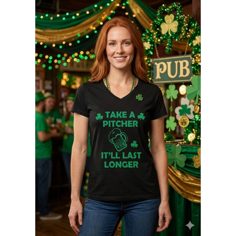 St. Patrick's Day Woman Graphic Tee